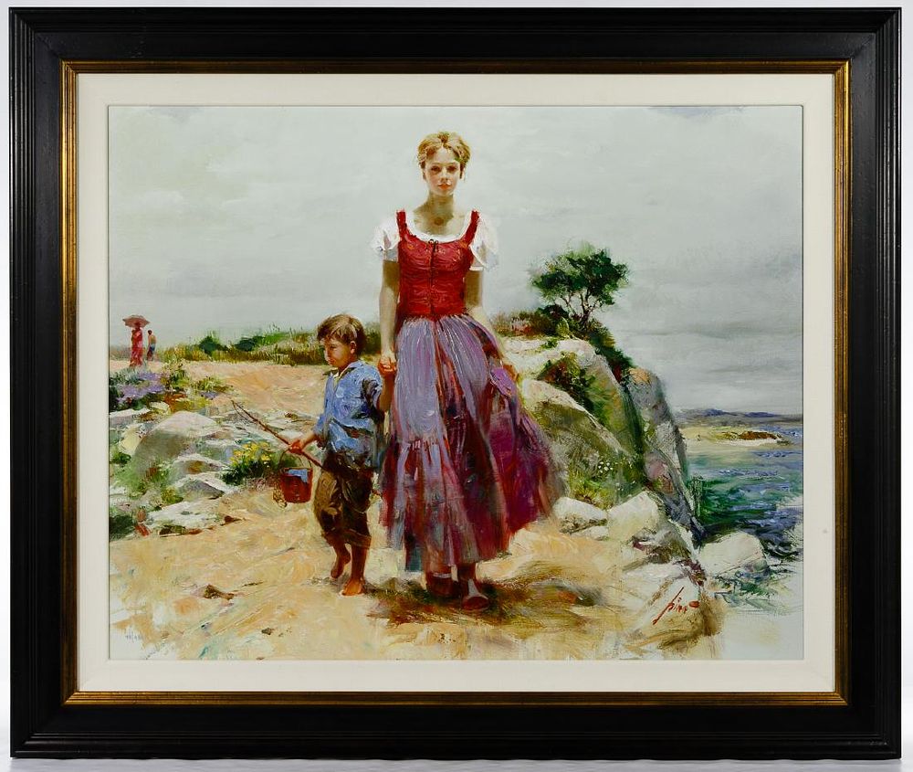 Lot 270: Pino Daeni (American / Itailian, 1939-2010) Giclee