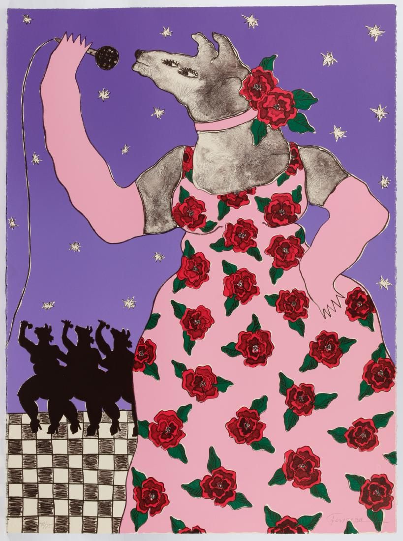 Lot 272: Harry Fonseca (American, 1946-2006)