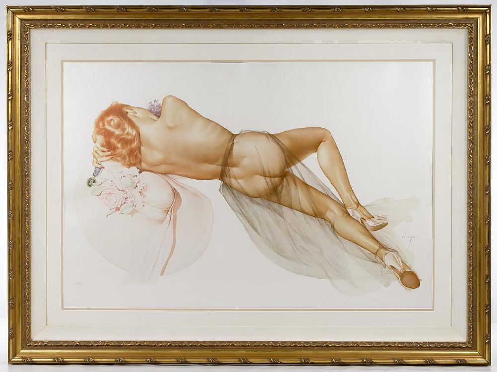 Lot 283: Alberto Vargas (American,1896-1982) 'World War II'