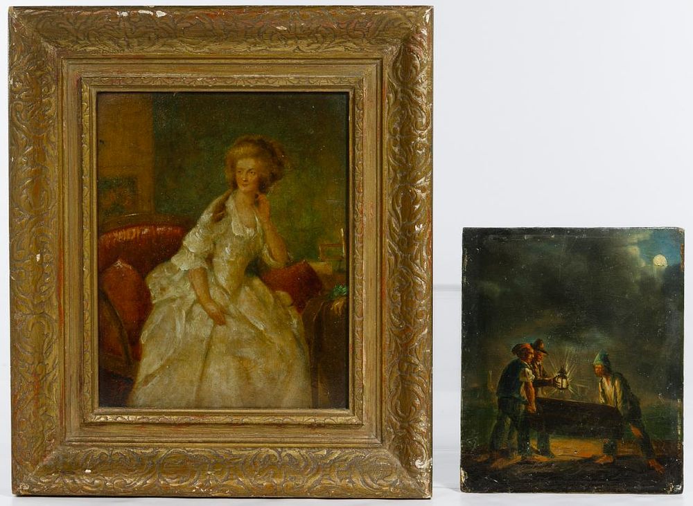 Lot 286: Unknown Artists (20th Century) Oil on Canvas
