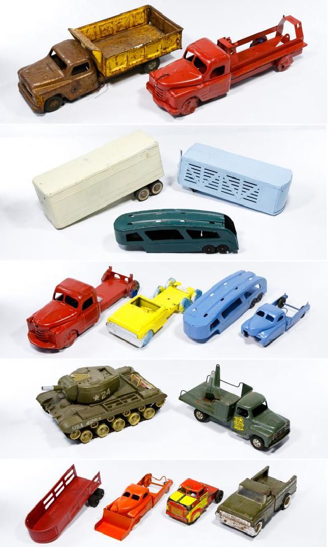 Lot 330: Toy Truck and Car Parts