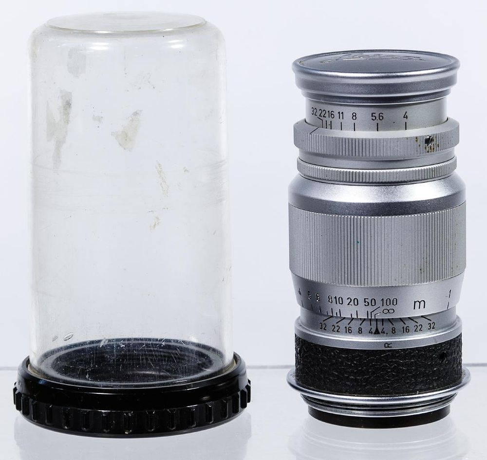 Lot 338: Ernst Leitz Wetzlar Elmar 9cm Lens