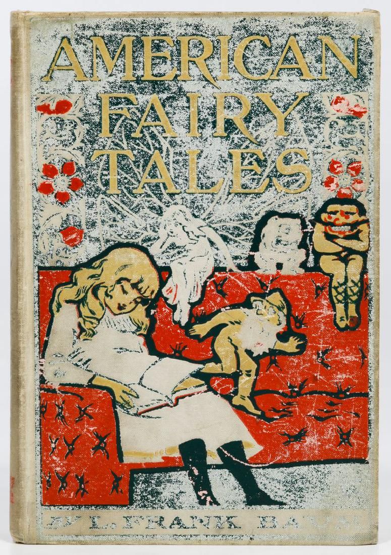 Lot 366: L. Frank Baum 'American Fairy Tales' Book