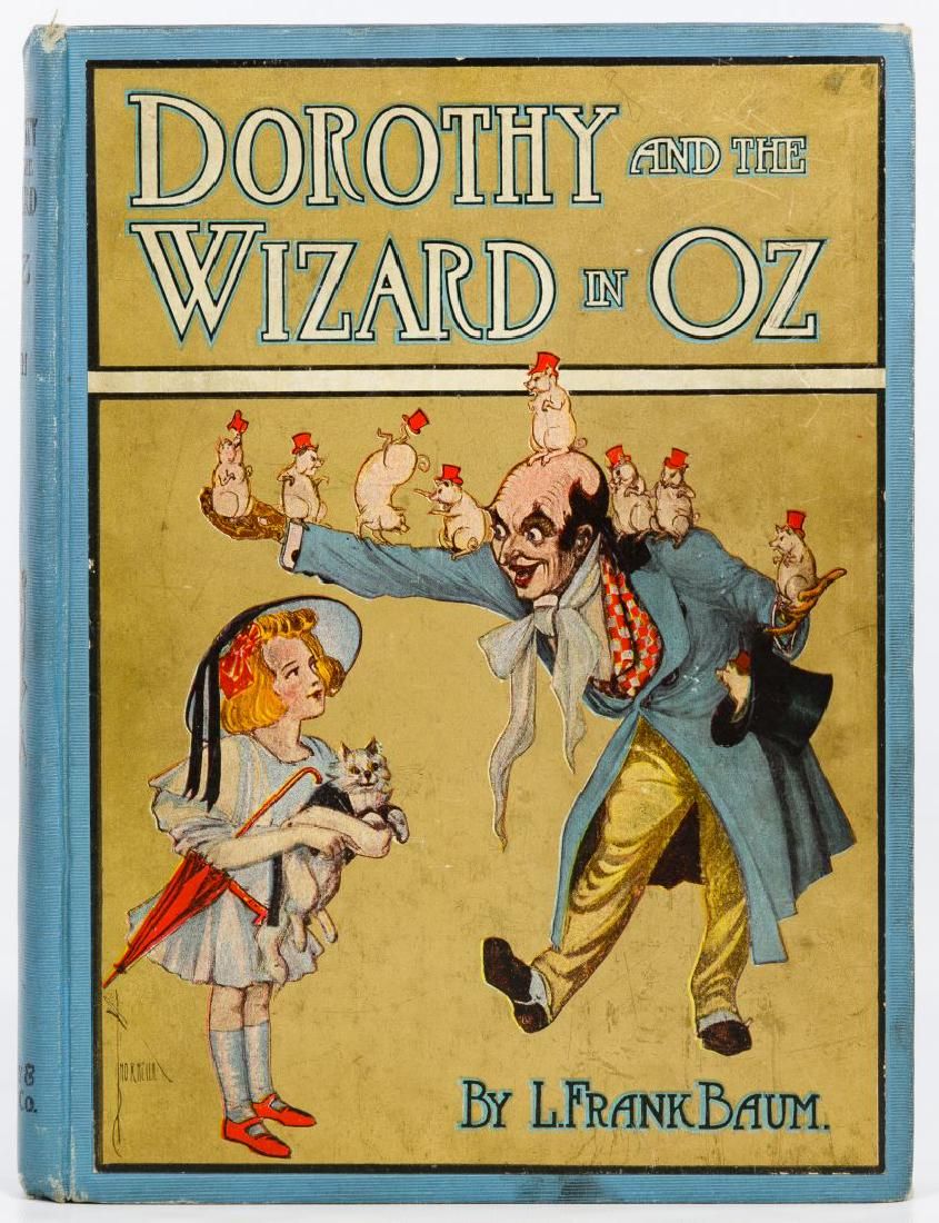 Lot 367: L. Frank Baum 'Dorothy and the Wizard in Oz' Book