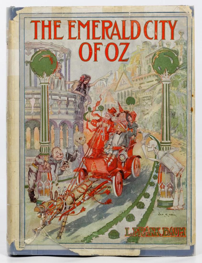 Lot 368: L. Frank Baum 'The Emerald City of Oz' Book