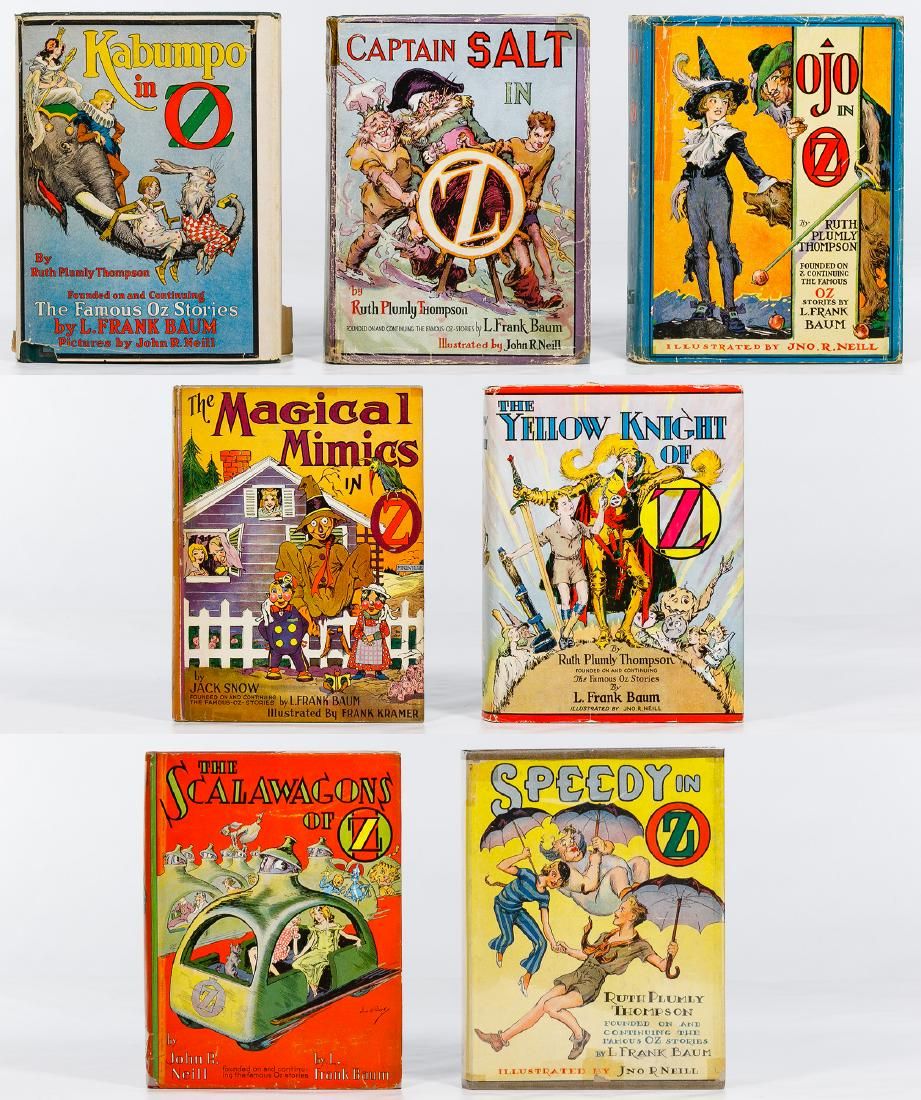 Lot 389: Wizard of Oz Ruth Plumly Thompson Book Assortment