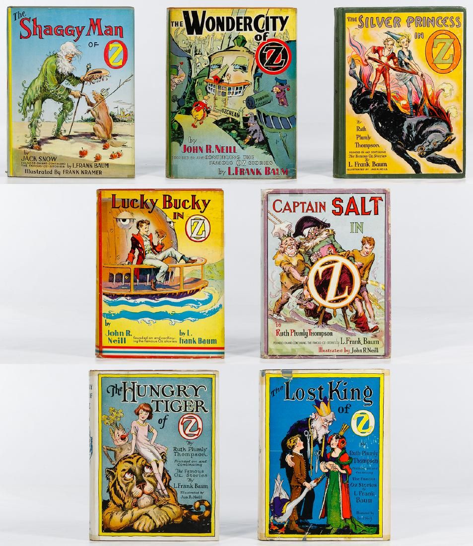 Lot 390: Wizard of Oz Ruth Plumly Thompson Book Assortment