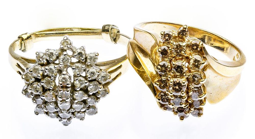 Lot 170: 14k Gold Ring Assortment