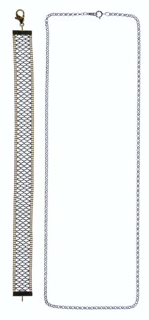 Lot 228: Platinum and 18k Gold Jewelry Assortment