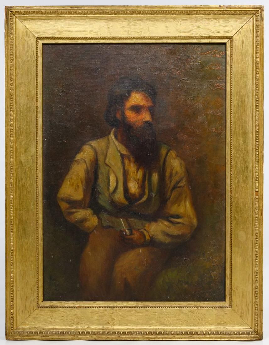 Lot 240: Unknown Artist (American, 19th Century) Oil On Canvas