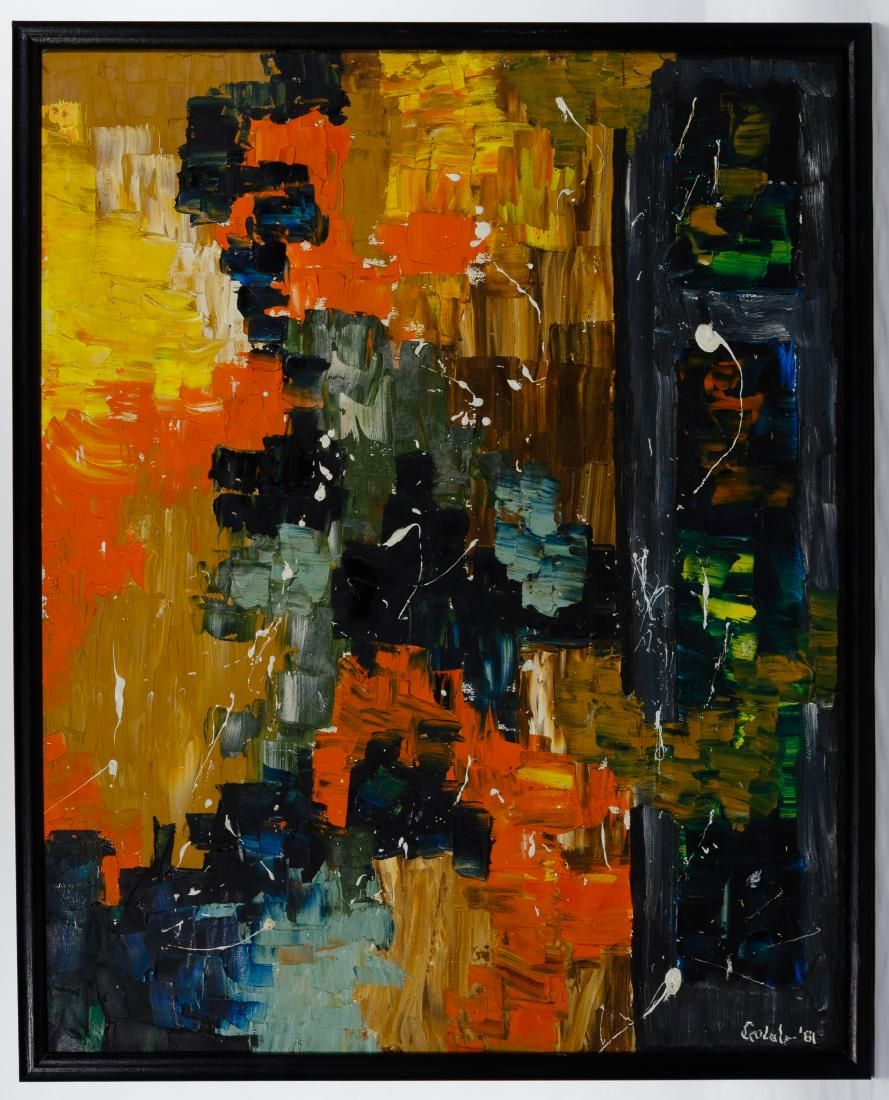 Lot 244: Unknown Artist (American, 20th Century) Oil on Canvas