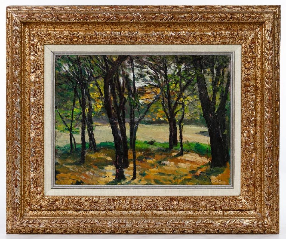 Lot 248: Zivko Zic (Croatian / American, 1924-2015) Oil on Board