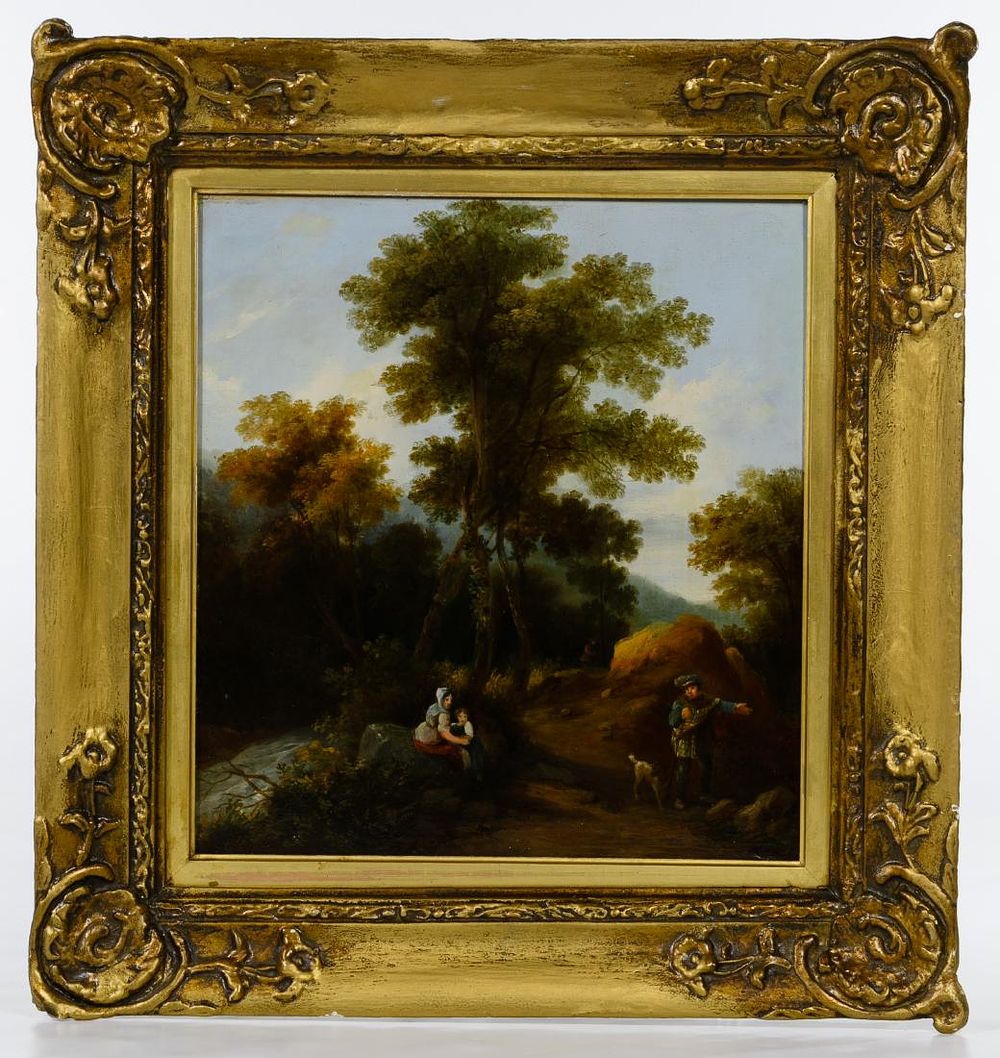 Lot 270: William Shayer, Sr. (English, 1787-1879) Oil on Board
