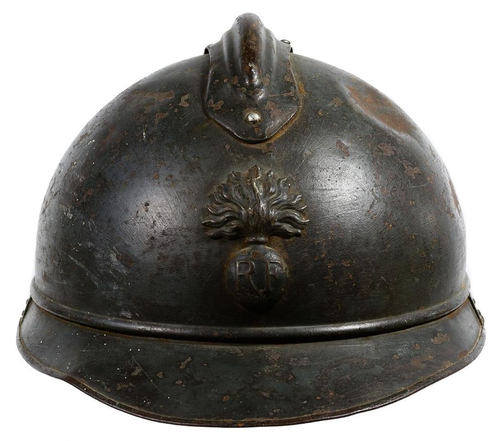 Lot 295: World War I French Metal Combat Helmet