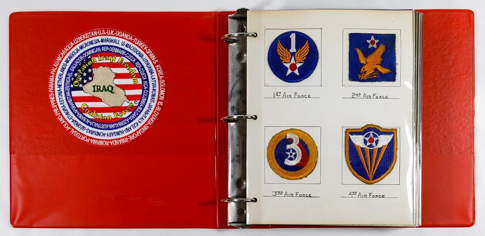 Lot 298: Modern US Air Force and Army Patch Assortment