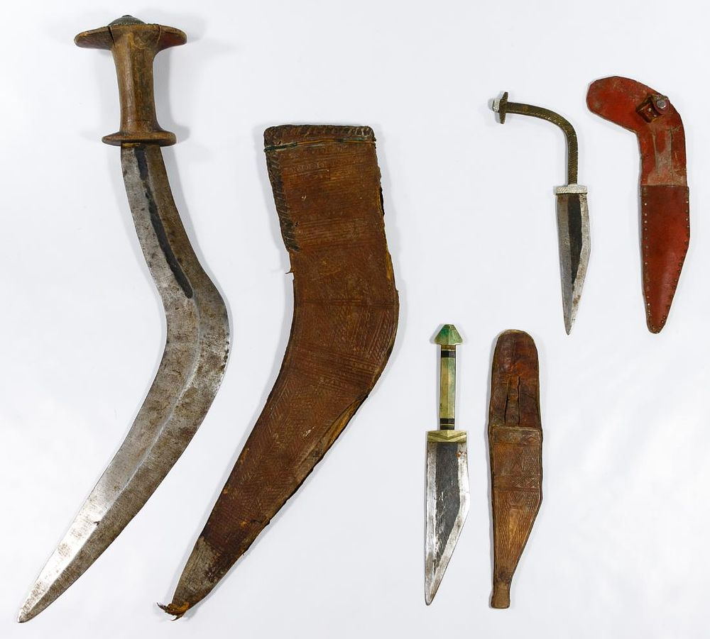 Lot 303: East Indian Edged Weapon Assortment