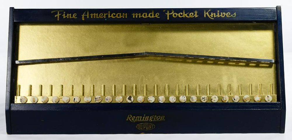 Lot 310: Remington Pocket Knife Display Case