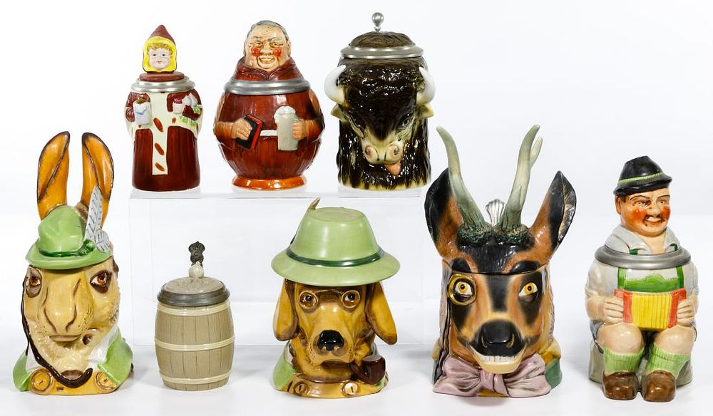 Lot 317: Beer Stein Assortment