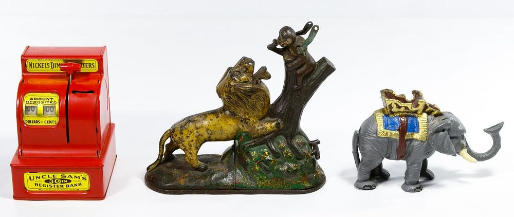Lot 320: Mechanical and Stationary Bank Assortment