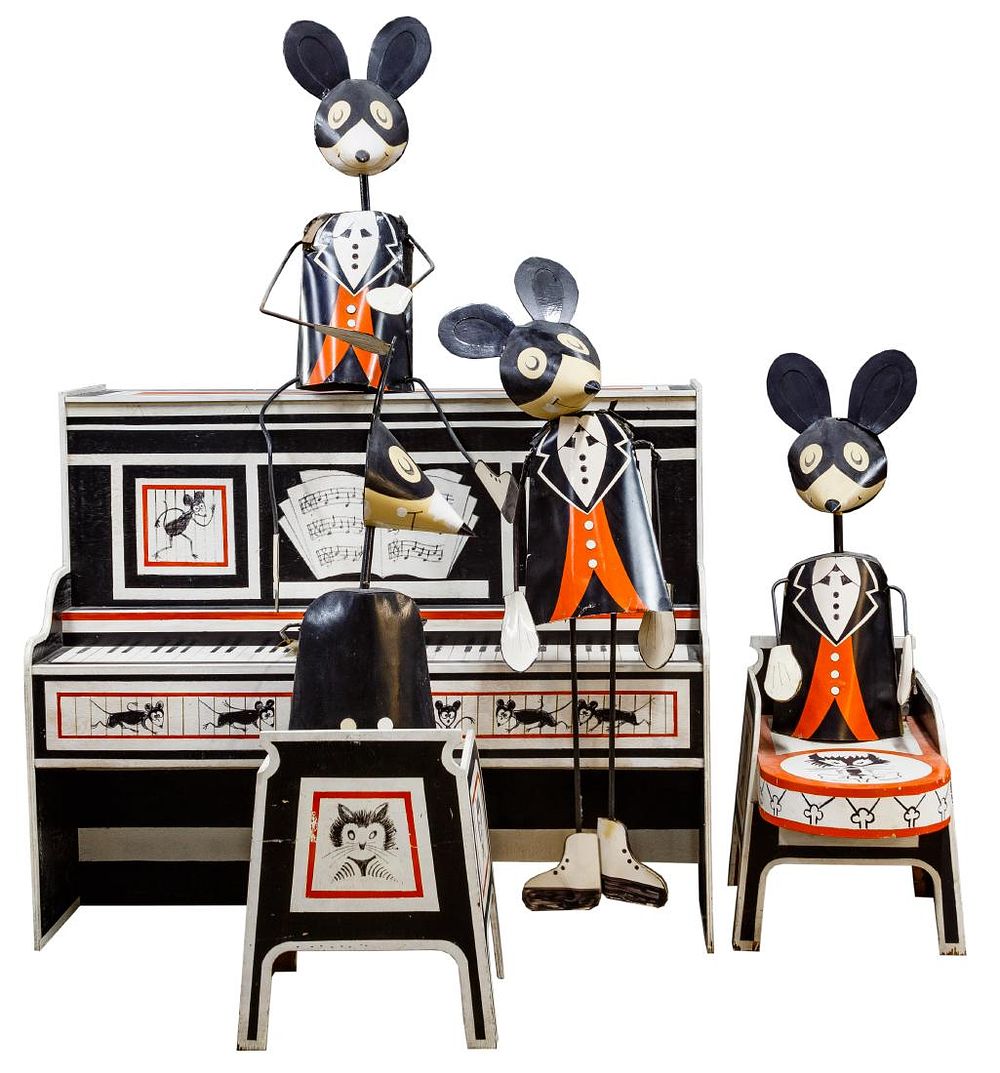 Lot 322: Marx Merry Makers Piano Band by Charles Sharp