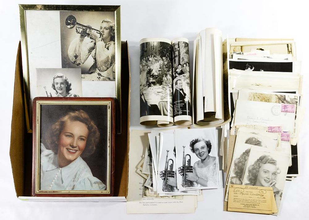 Lot 325: All-Girl Orchestra Music Photograph and Ephemera
