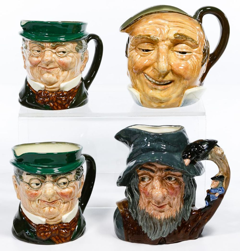 Lot 334: Royal Doulton Toby Mug Assortment
