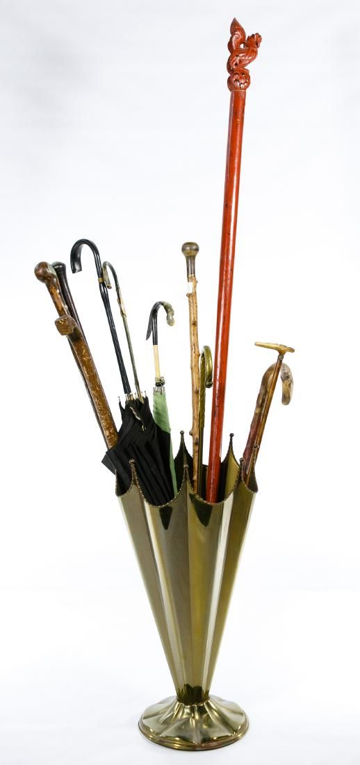 Lot 340: Cane and Walking Stick Assortment