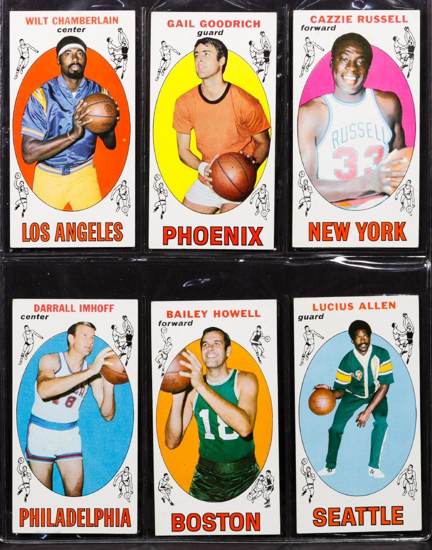 Lot 341: 1969-70 Topps Basketball Card Complete Set