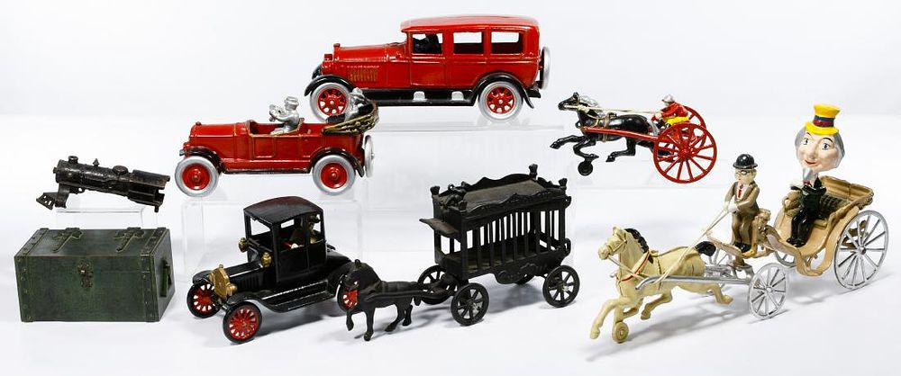 Lot 344: Cast Iron Toy Assortment
