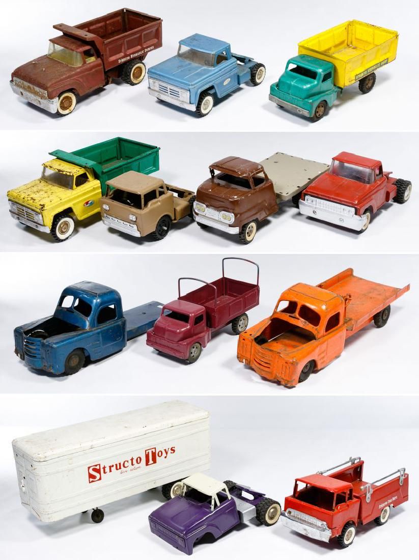 Lot 350: Structo Toy Truck Assortment