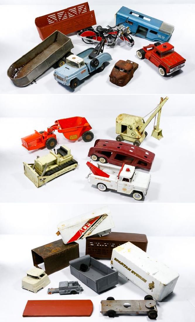 Lot 352: Structo Toy Trucks Assortment
