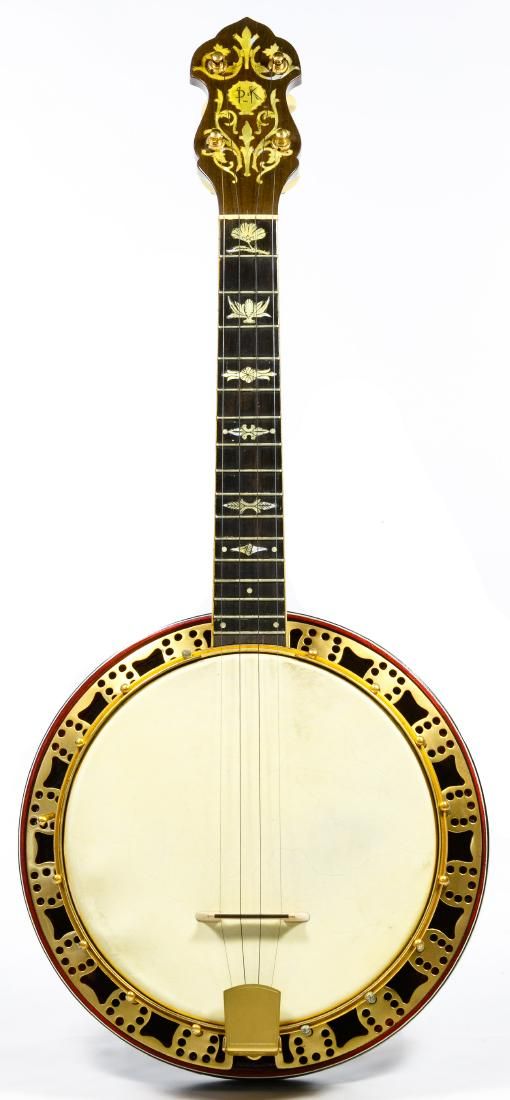 Lot 382: Pacheco & Klemm Banjo Ukulele with Case