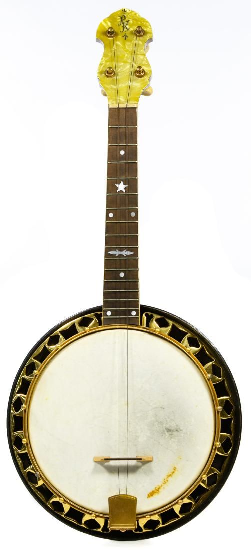 Lot 385: Pacheco & Klemm Banjo Ukulele with Case