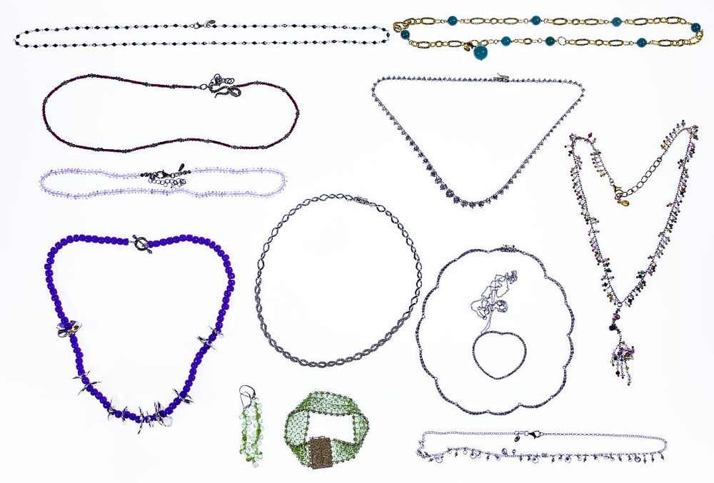 Lot 414: Sterling Silver Jewelry Assortment
