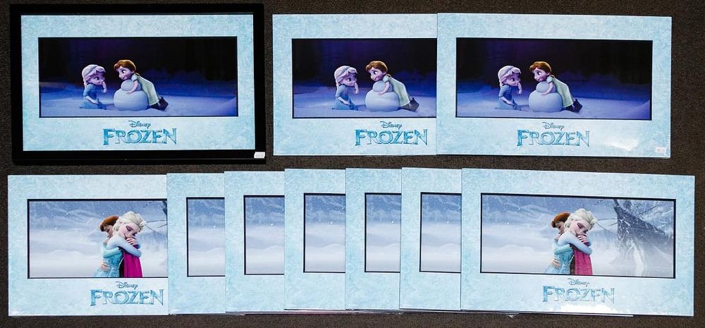 Lot 478: Disney 'Frozen' Offset Lithograph Assortment