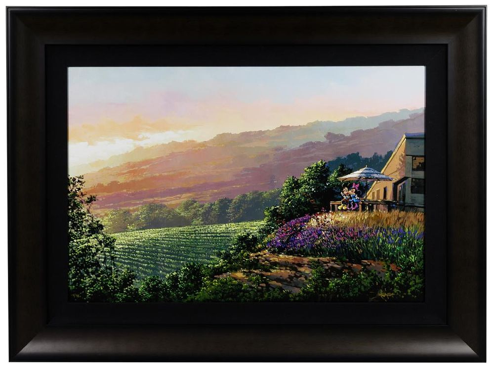 Lot 487: Disney 'Mickey and Minnie' Giclee on Canvas Print