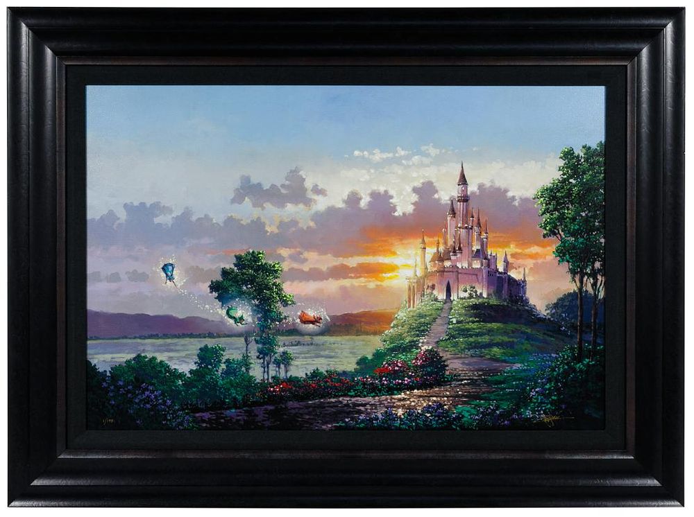 Lot 502: Disney 'Sleeping Beauty' Giclee on Canvas Print