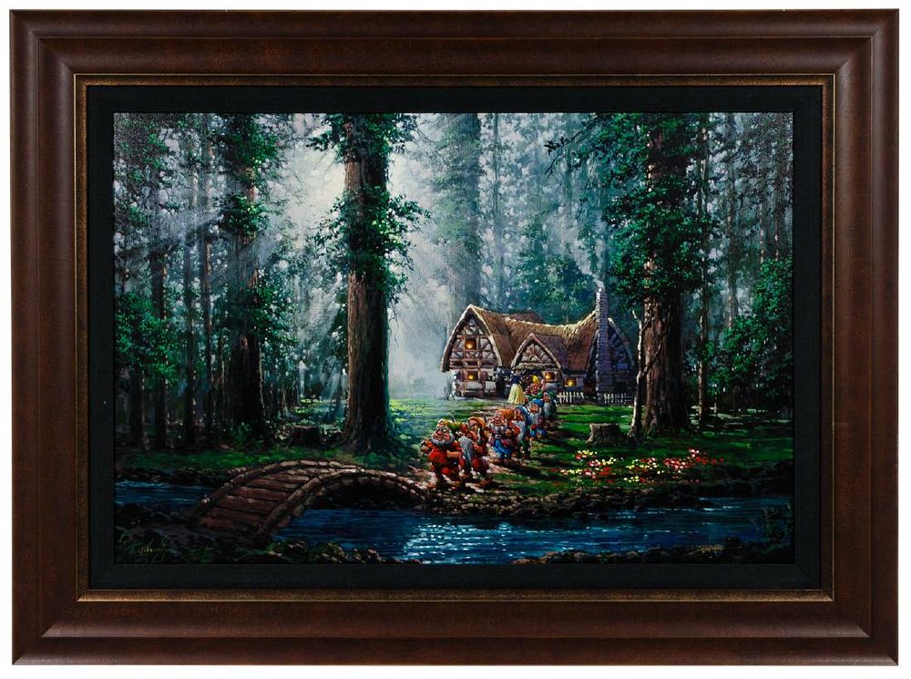 Lot 504: Disney 'Snow White' Giclee on Canvas Print