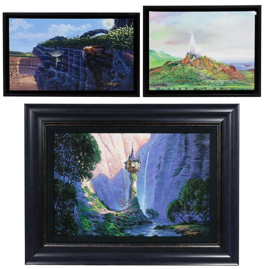 Lot 525: Disney Giclee on Canvas Assortment