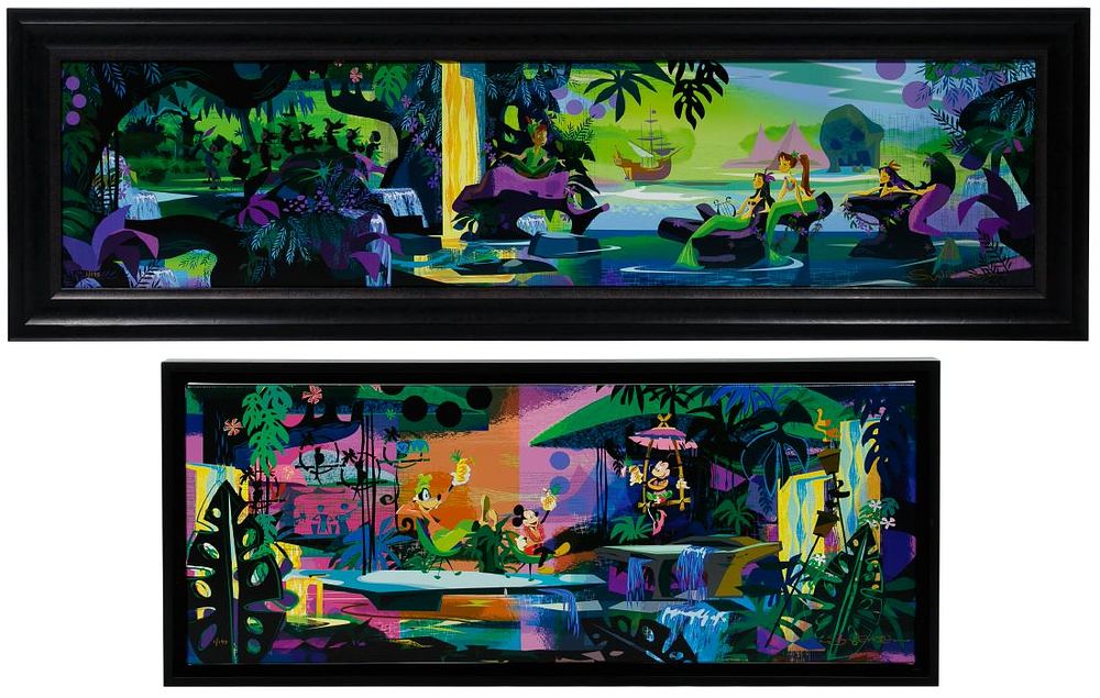 Lot 535: Disney Giclee on Canvas Print Assortment