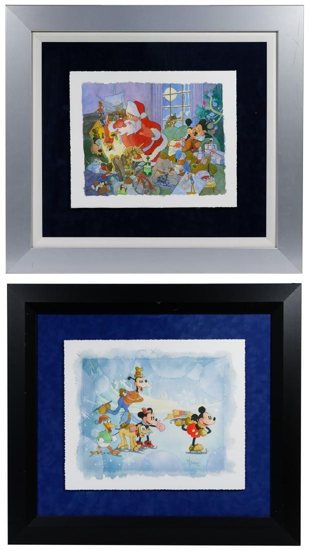 Lot 536: Disney Giclee on Paper Print Assortment