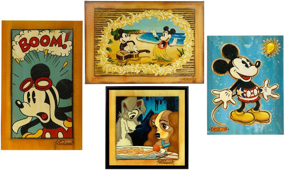 Lot 537: Disney Limited Edition and Original Art by Trevor