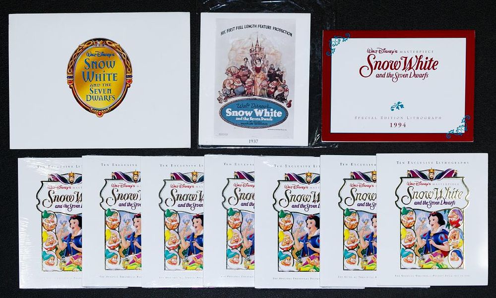 Lot 540: Disney Offset Lithograph Assortment