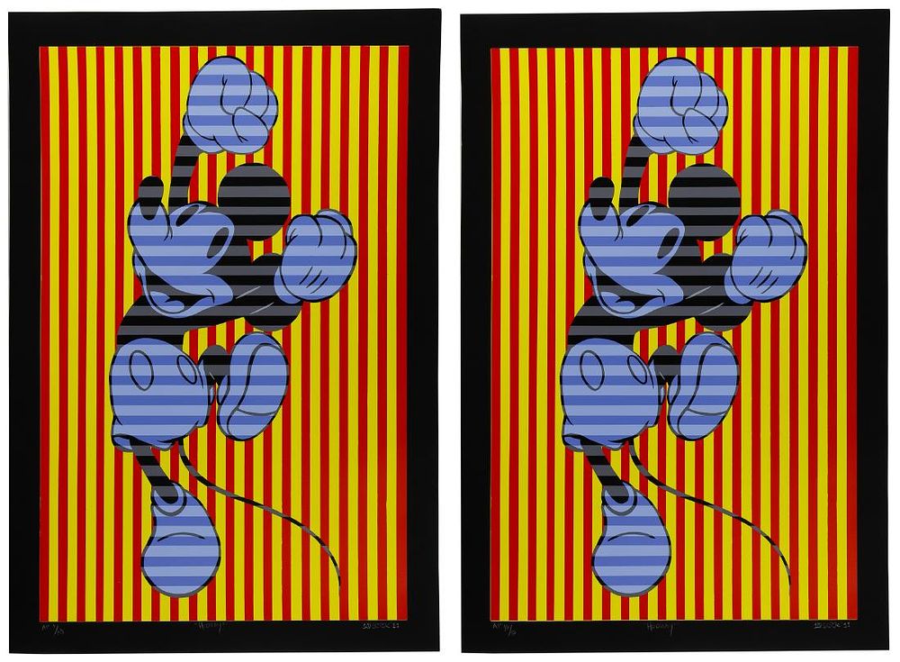 Lot 546: Mickey Mouse Serigraph on Paper Assortment