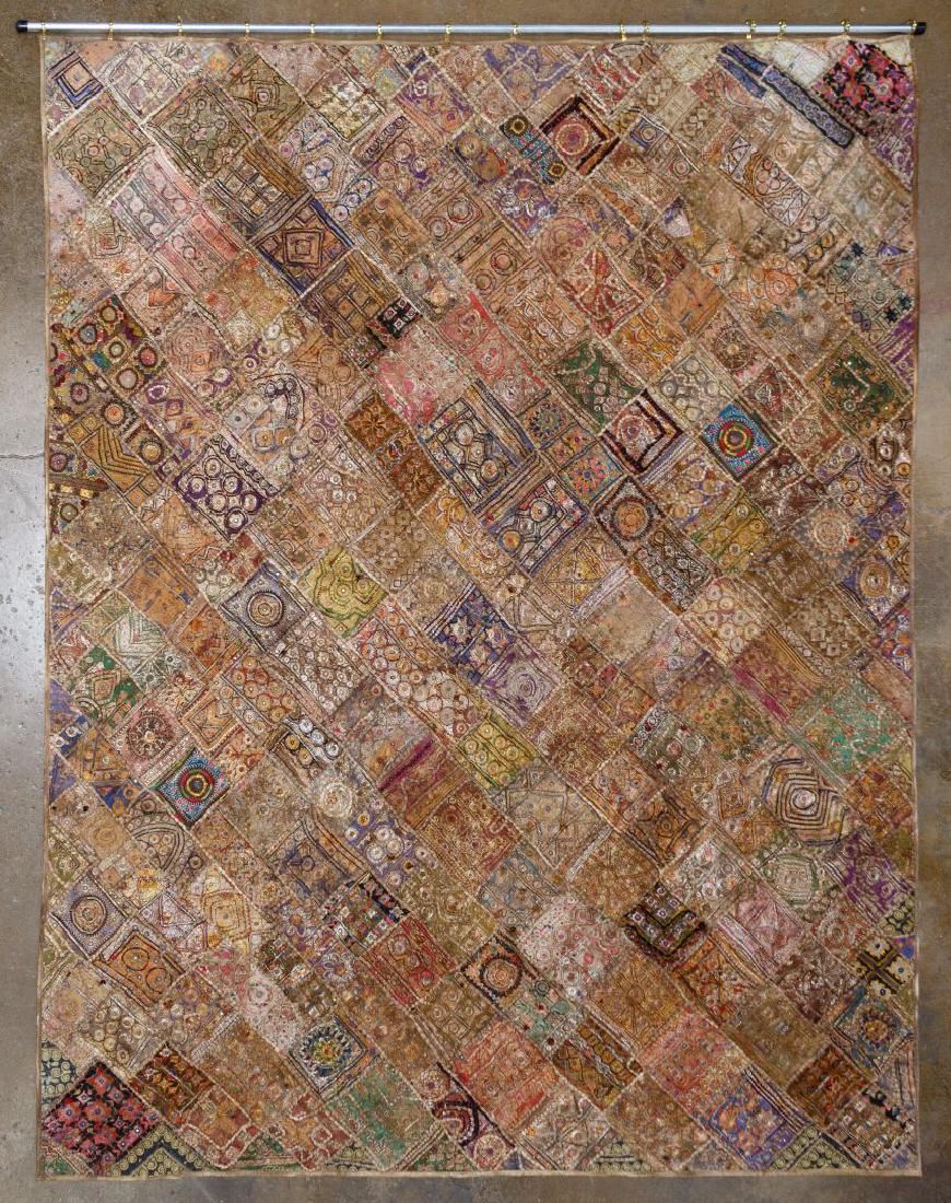 Lot 159: Patchwork Tapestry