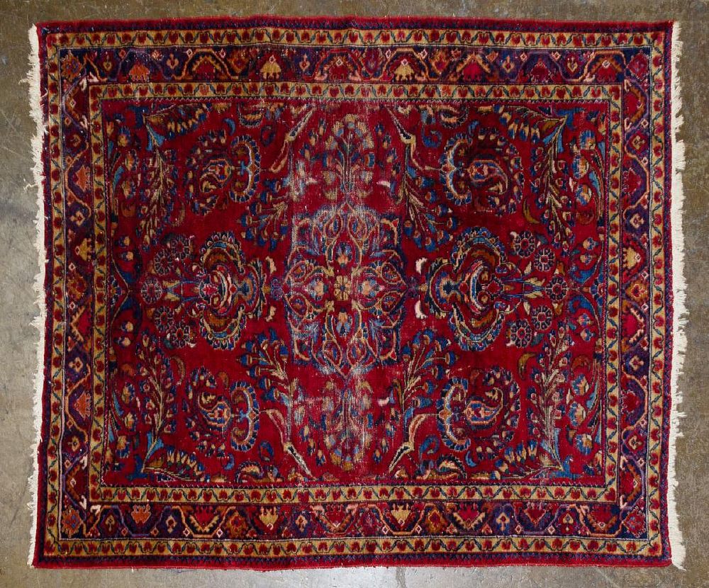 Lot 165: Persian Style Wool Rugs