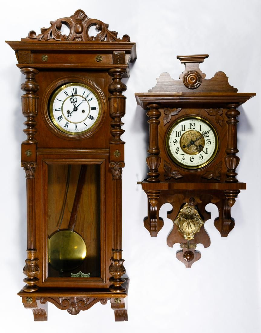 Lot 184: Gustav Becker Wall Clock Assortment