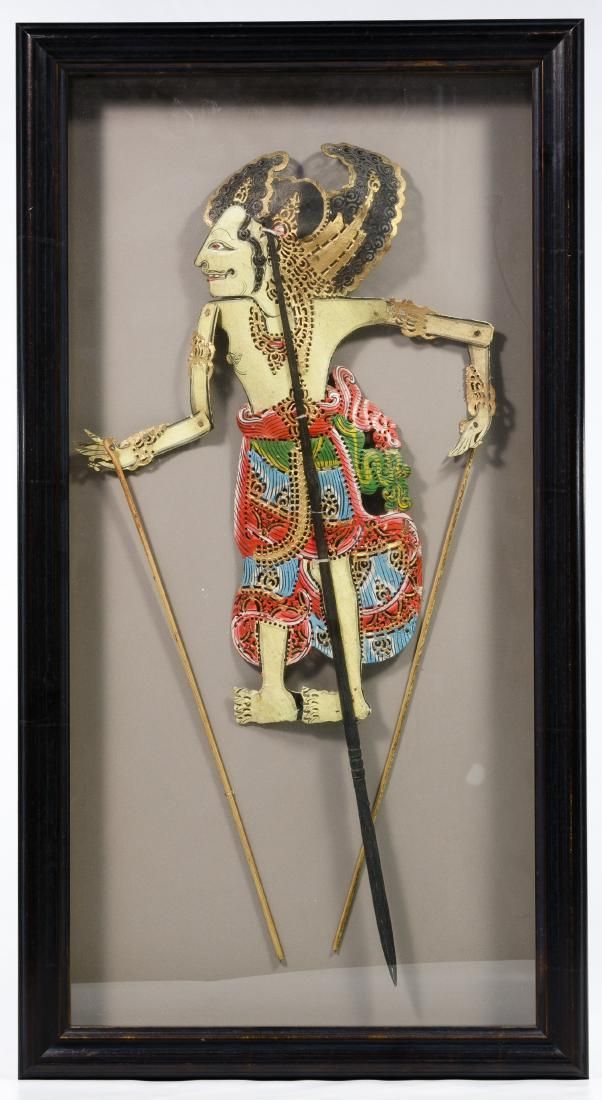 Lot 202: Indonesian Marionette and Shadow Puppet Assortment