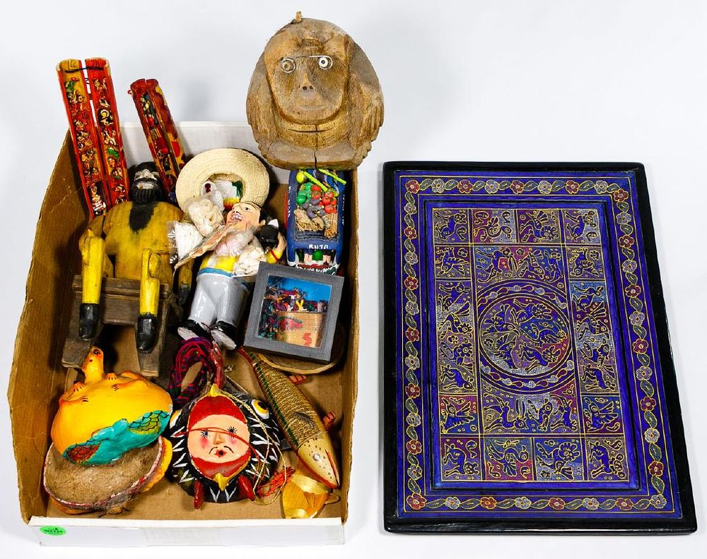 Lot 233: Mexican Folk Carving Assortment