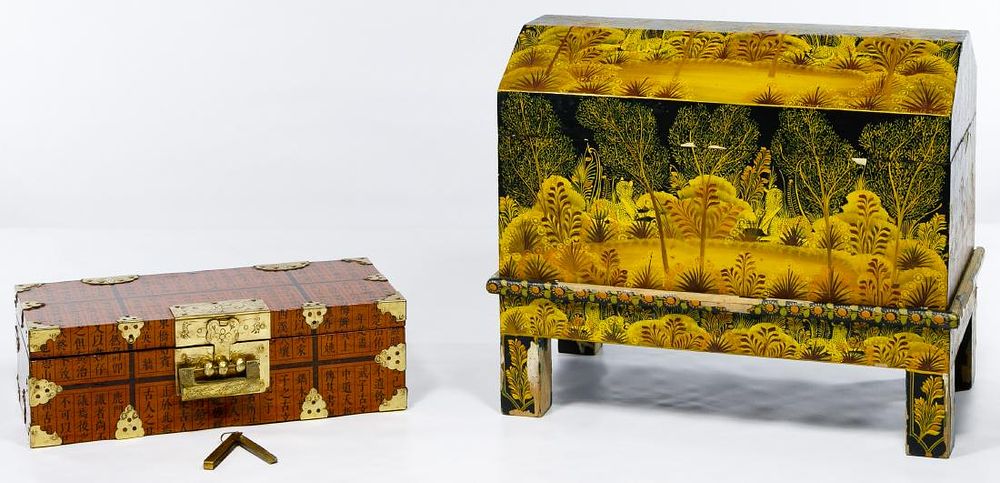 Lot 253: Wood Box Assortment